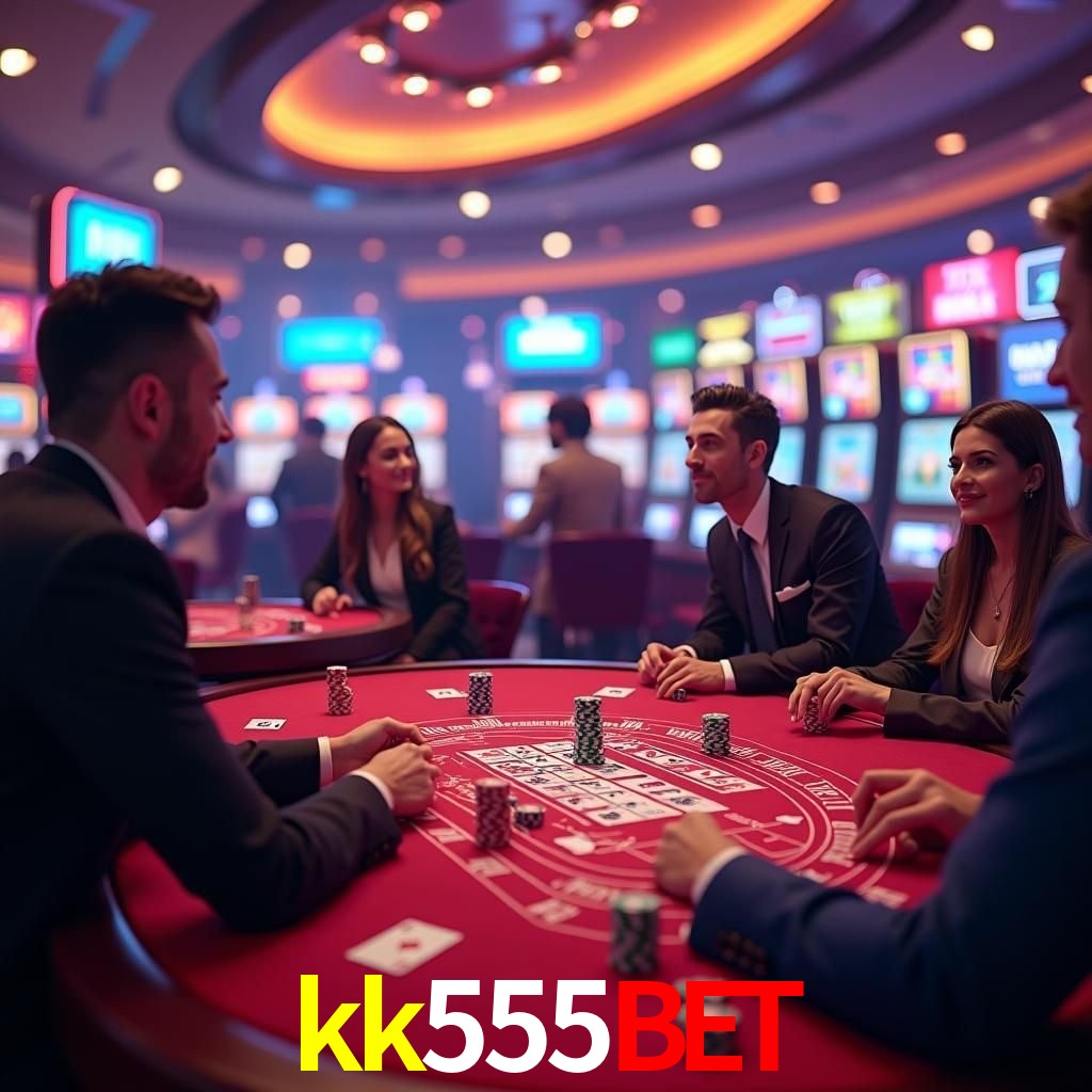 Interface do App kk555bet